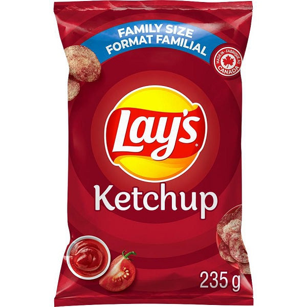 Lay's Ketchup Potato Chips, 235gr