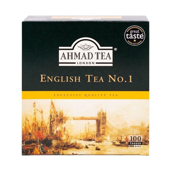 Ahmad Tea English No.1 Tea Bag, 100ct