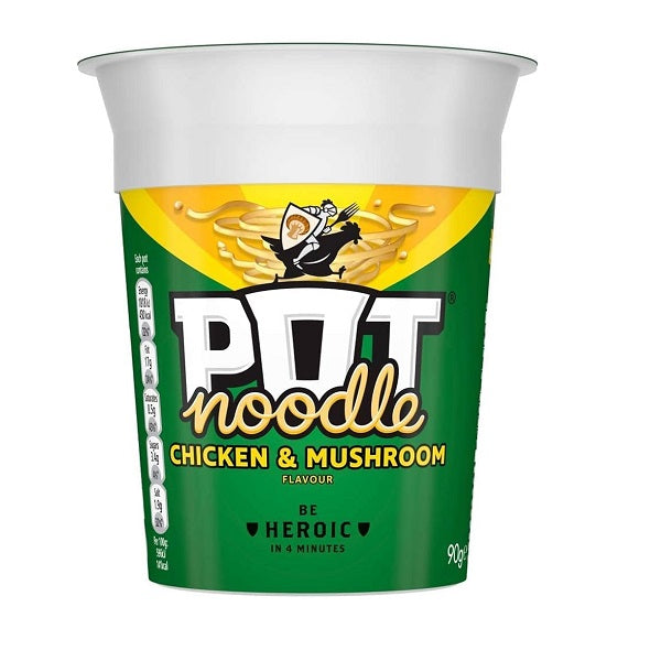 Pot Noodle Chicken & Mushroom, 90gr