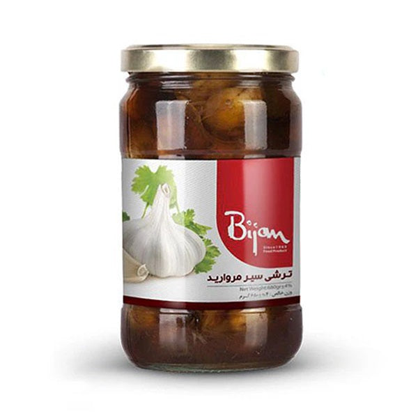 Bijan Garlic Morvareed Pickled, 670gr