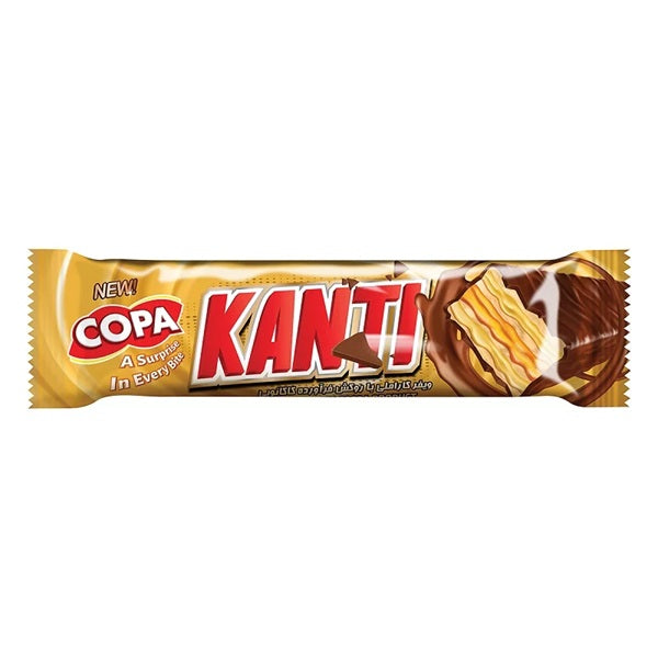 Kanti Caramel Chocolate Wafer, 37gr