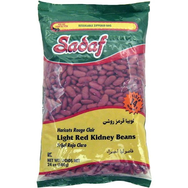 Sadaf Light Red Kidney Beans, 680gr
