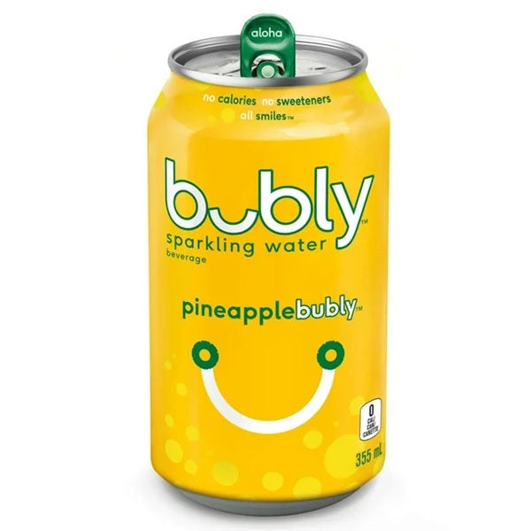 Bubly Sparkling Pineapple, 335ml