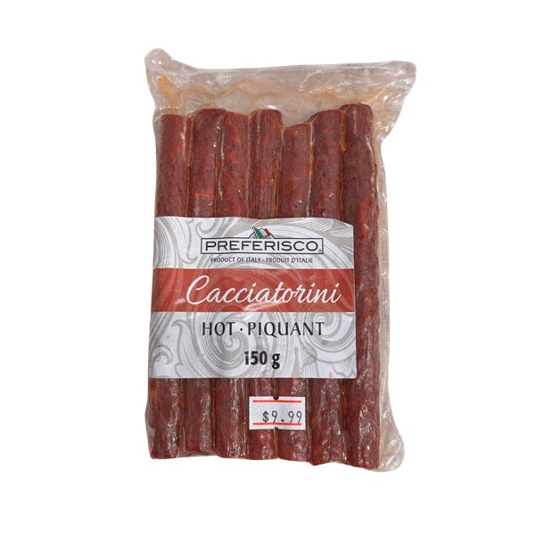 Preferisco Cacciatorini Sticks Hot, 150gr