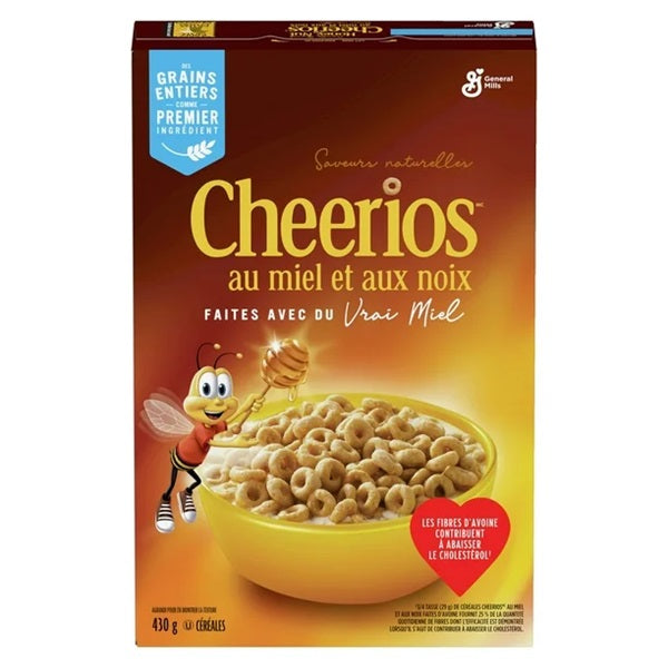 Cheerios Honey Nut Cereal, 430gr