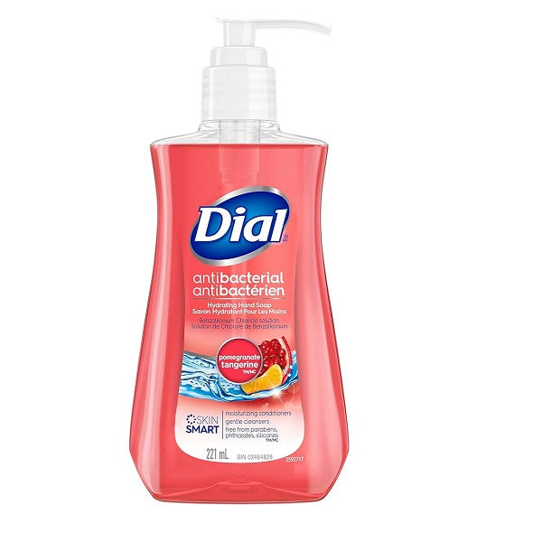 Dial Antibacterial Hand Soap Pomegranate, 221ml