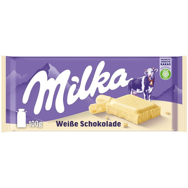 Milka Chocolate White, 100gr