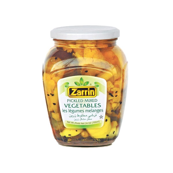 Zarrin Pickled Mixed Vegetables, 700gr