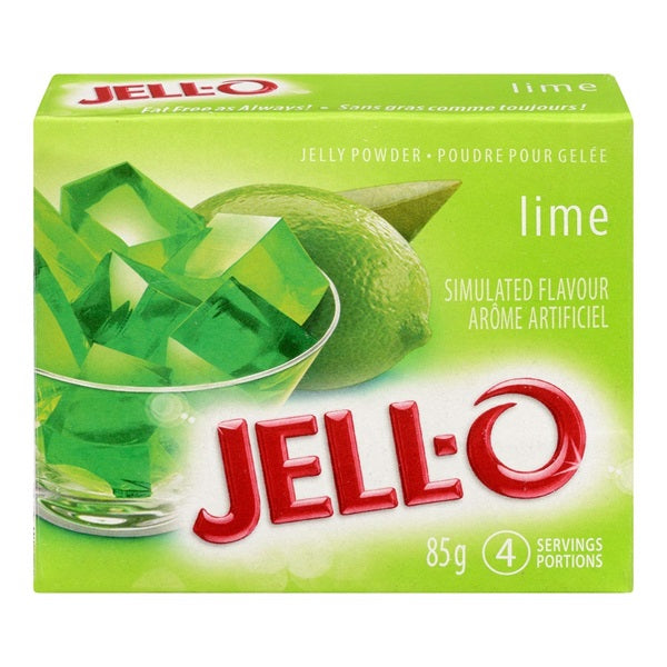 Jello Lime Jelly Powder , 85gr