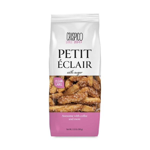 Crispico Mini Eclairs With Sugar, 125gr