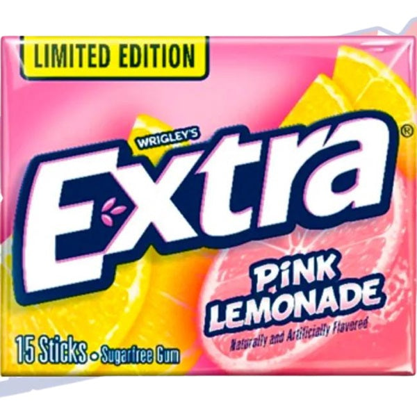 Extra Pink Lemonade Gum, 15st