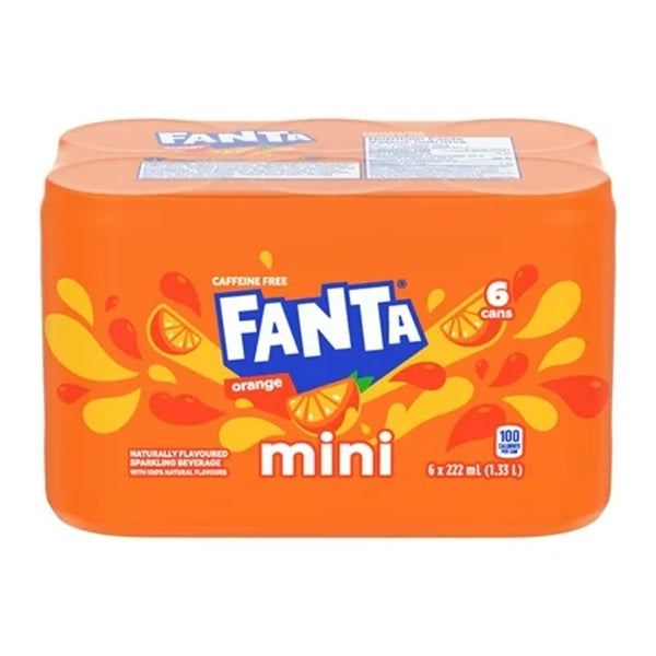 Fanta Mini, 6*222ml