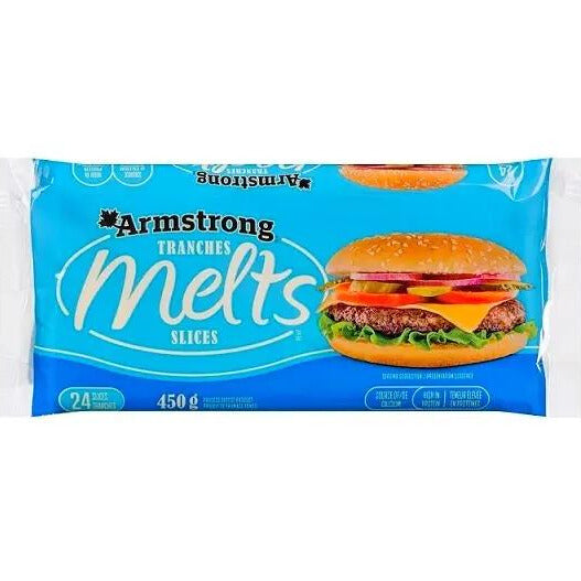 Armstrong Melts Slices Cheese, 450gr