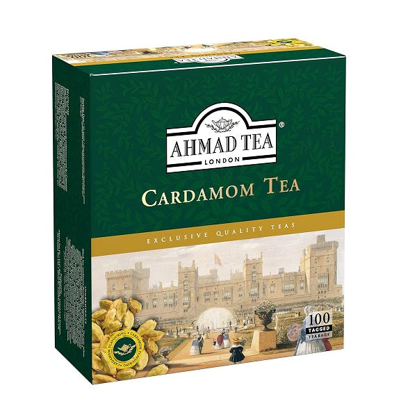 Ahmad Tea Cardamom Tea Bag, 100ct