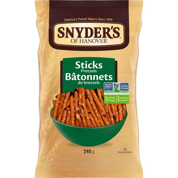 Snyder's Pretzels Sticks, 220gr