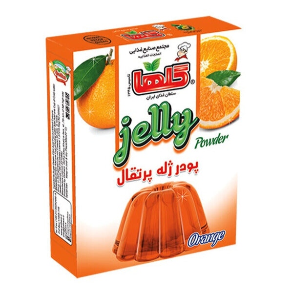 Golha Orange Jelly powder, 100gr