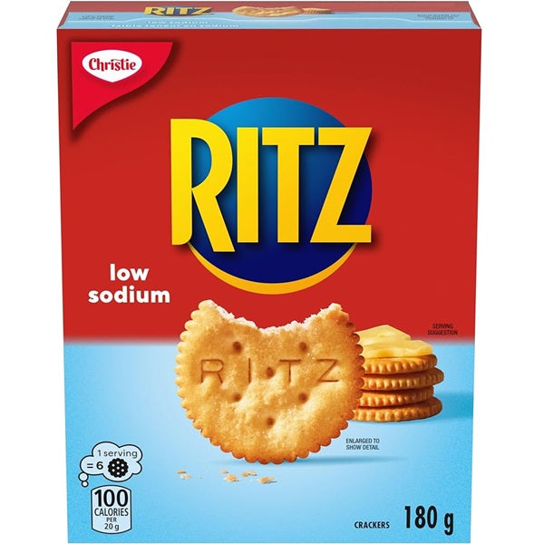 Ritz Crackers low Sodium 180gr