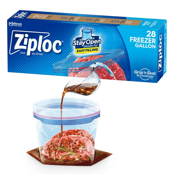 Ziploc Bag Freezer, 28 pcs