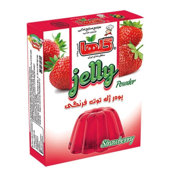 Golha Strawberry Jelly powder, 100gr