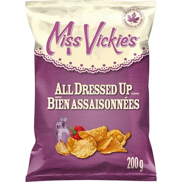 Miss Vickie's All Dressed Up Chips, 200gr