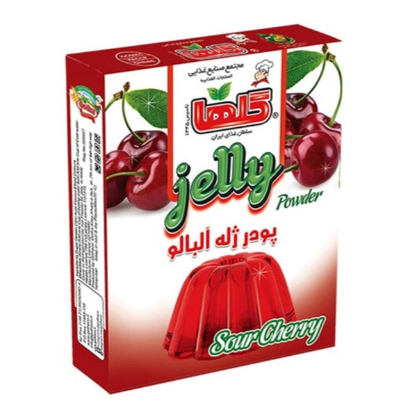 Golha Sour Cherry Jelly powder, 100gr