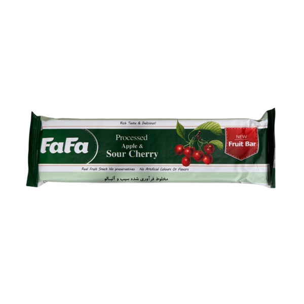 Fafa Sour Cherry Fruit Bar Steaky, 100gr