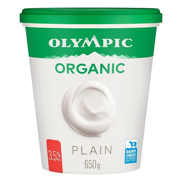 Olympic Organic Yogurt %3.5 Plain, 650gr