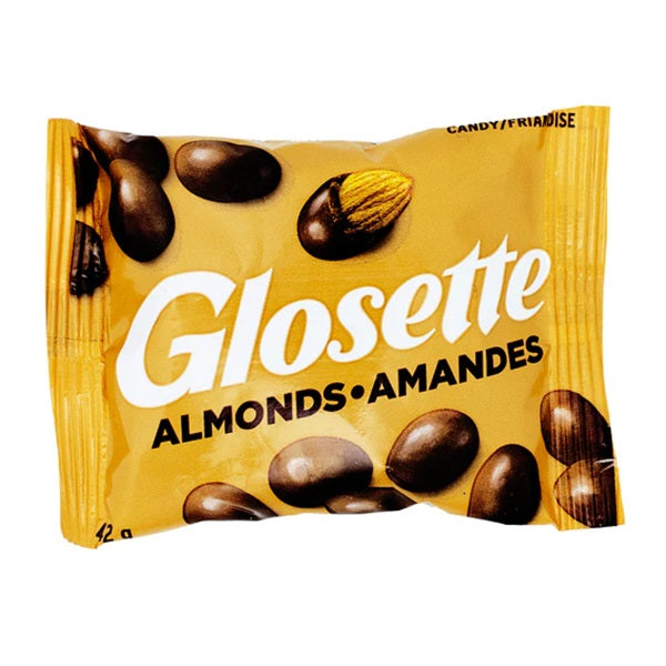 Glosette Chocolate Covered Almonds, 42gr