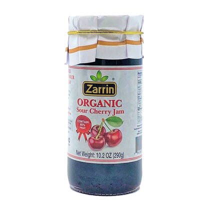 Zarrin Organic Sour Cherry Jam, 290gr