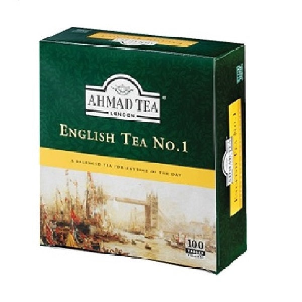 Ahmad Tea English Breakfast Tea Bag, 100ct