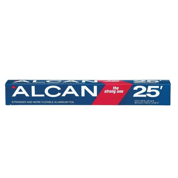 Alcan brand aluminum foil 25 feet