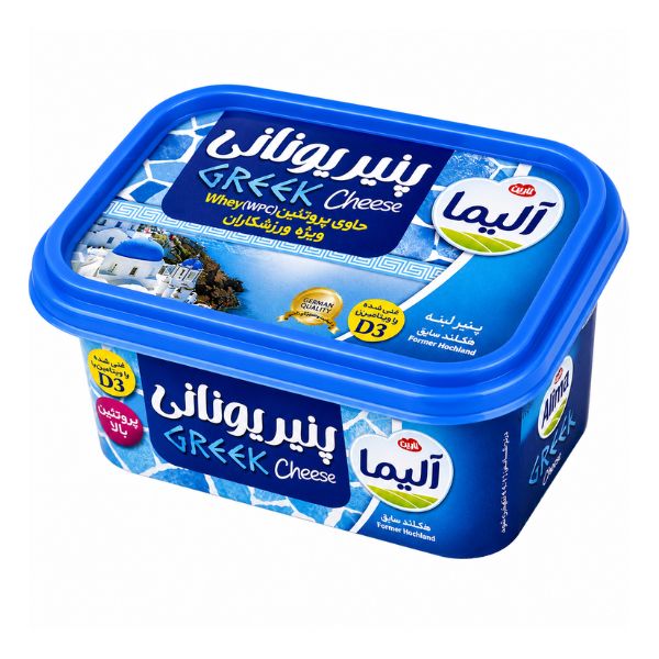 پنیر یونانی آلیما — ۳۰۰ گرم — غنی از پروتئین و ویتامین D3