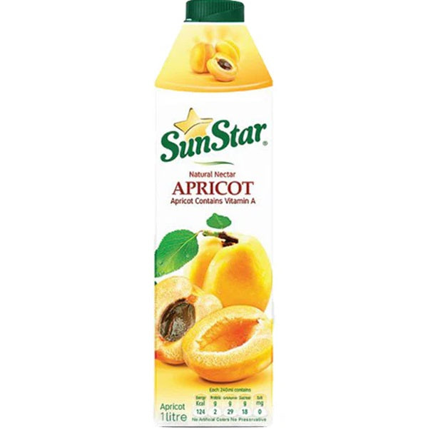 Sun Star Apricot Nectar , 1L