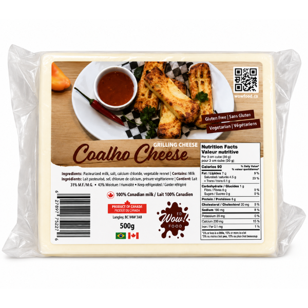 BBQ Coalho cheese, 500gr
