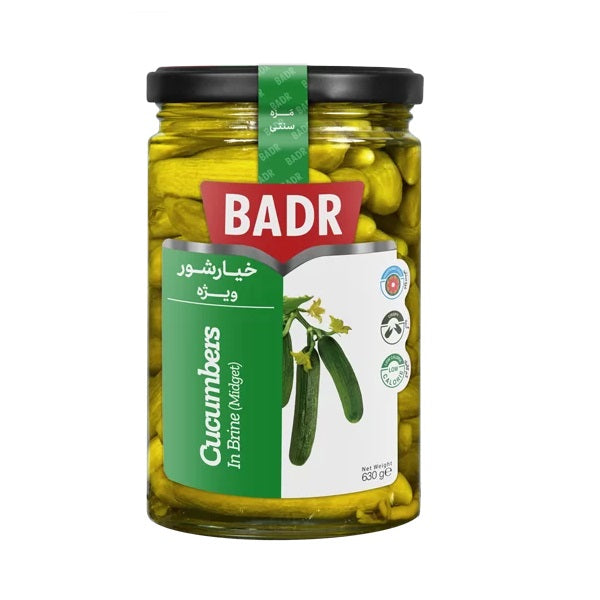 Badr Pickles Cucumbers in Brine, Vijeh, 630gr