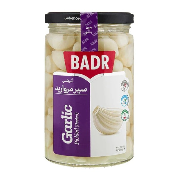 Badr Garlic Pickled, 650gr