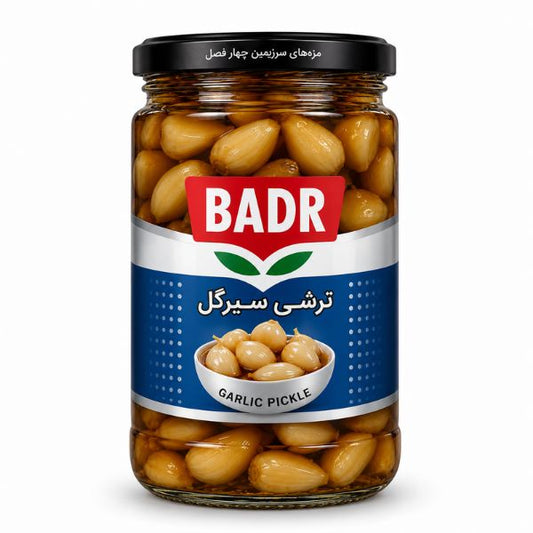 Badr Garlic Gul Pickled, 650gr