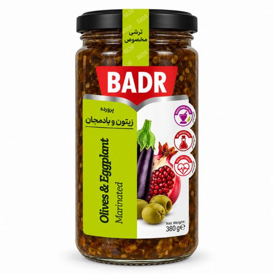 Badr Olives & Eggplant Marinated, 380gr