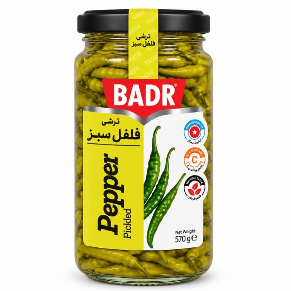 Badr Pepper Pickled, 570gr