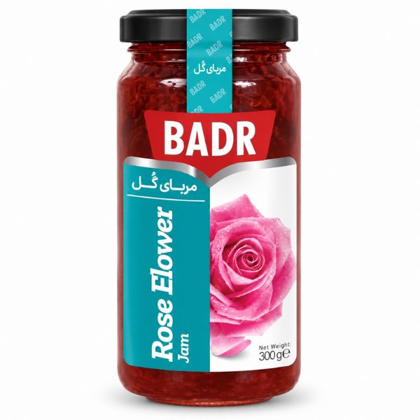 Badr Rose Flower Jam, 300gr