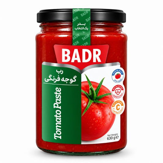 Badr Tomato Paste, 650gr