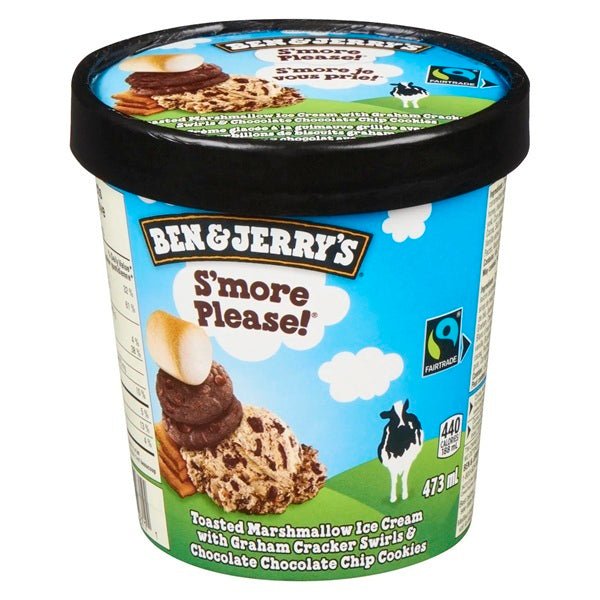 Ben & Jerry's ice cream marshmallow