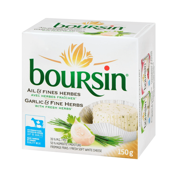 Boursin Herb & Garlic Cheese, 150gr
