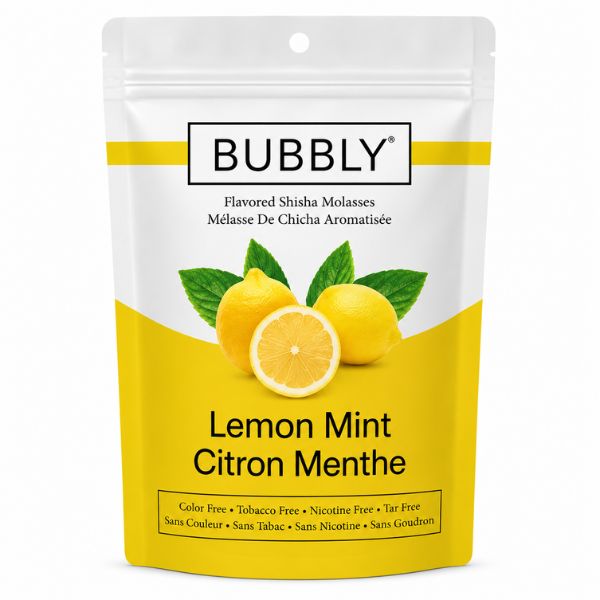 Bubbly Herbal Lemon Mint Molasses, 250gr