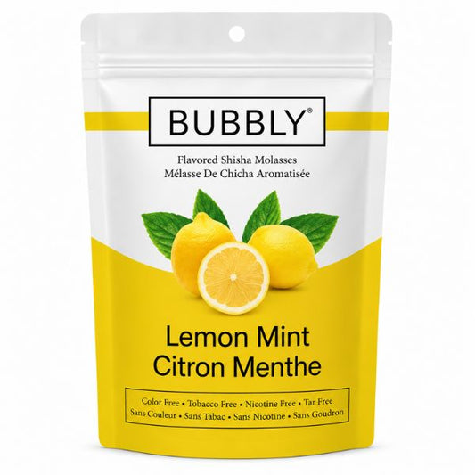 Bubbly Herbal Lemon Mint Molasses, 250gr