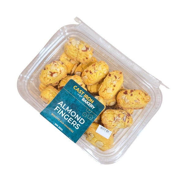 Cast Iron Almond Fingers