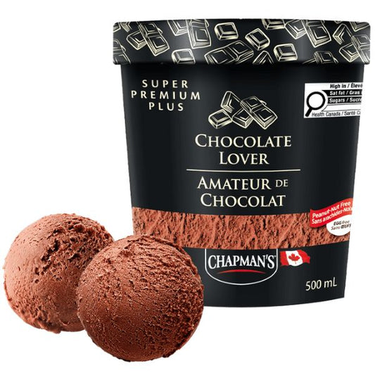 Chapman's Chocolate Lover Ice Cream, 500ml