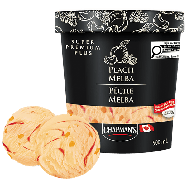 Chapman's Peach Melba Ice Cream, 500ml