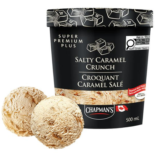Chapman's Salty Caramel Ice Cream, 500ml
