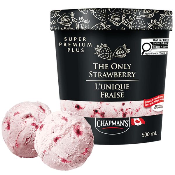 Chapman's The Only Strawberry Ice Cream, 500ml